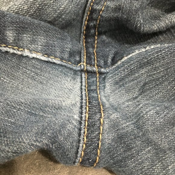 PAIGE Premium Denim Medium Wash PEG SKINNY 5 Pocket Logo Hardware Jeans - Picture 16 of 16